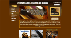 Desktop Screenshot of livelystonesmiami.com